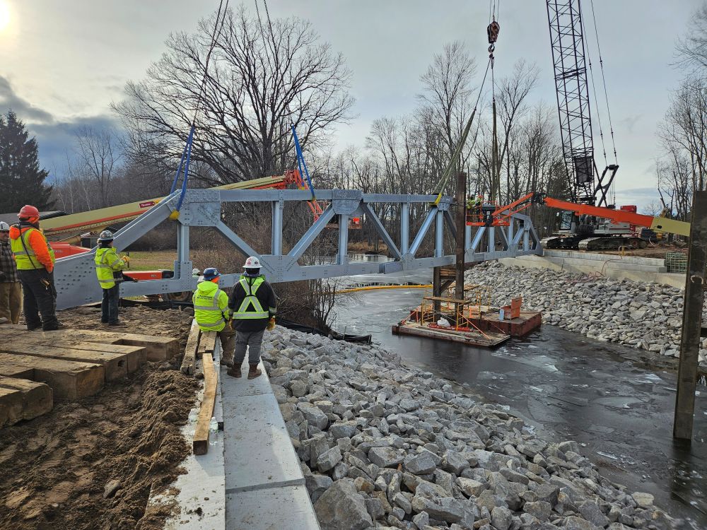 Doud Road Bridge Installation